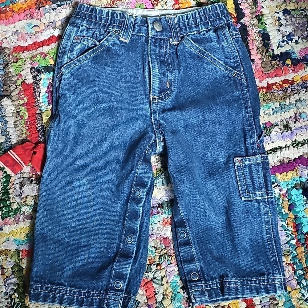 Gap Classic Blue Snap Away Jeans
